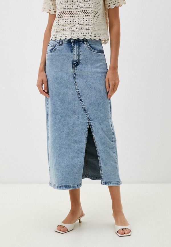 Юбка джинсовая Gaxgax 2800₽