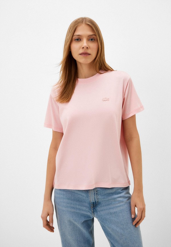 

Футболка Lacoste, Розовый