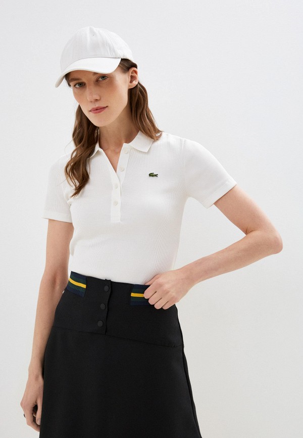 

Поло Lacoste, Белый