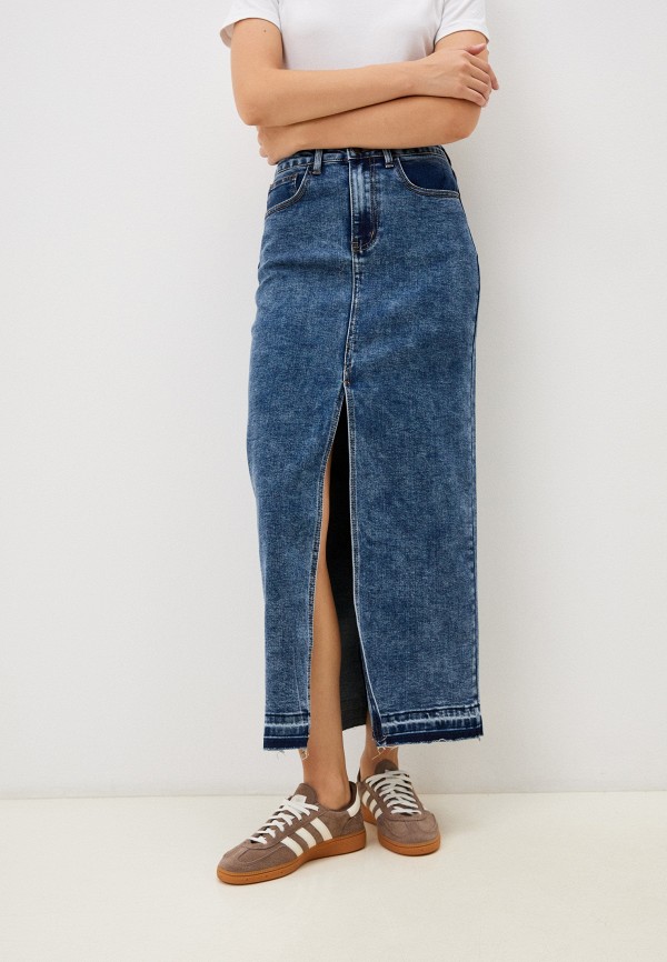 Юбка джинсовая Gaxgax 2800₽