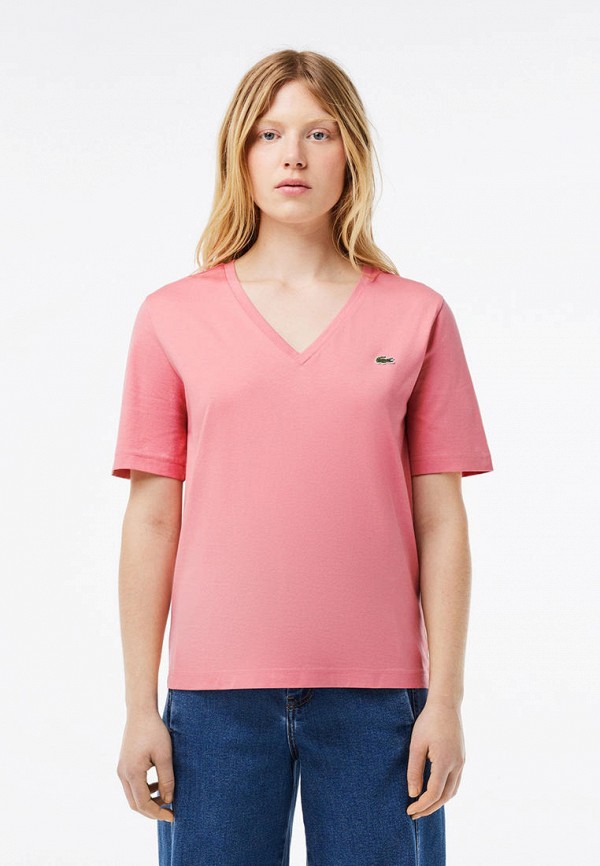 

Футболка Lacoste, Коралловый