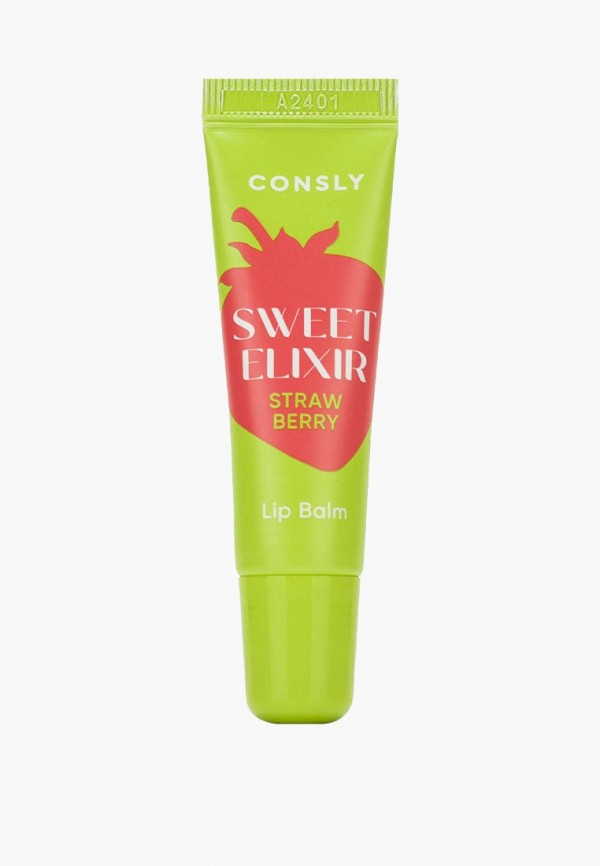 

Бальзам для губ Consly, Белый, SWEET ELIXIR с экстрактом клубники, 10мл