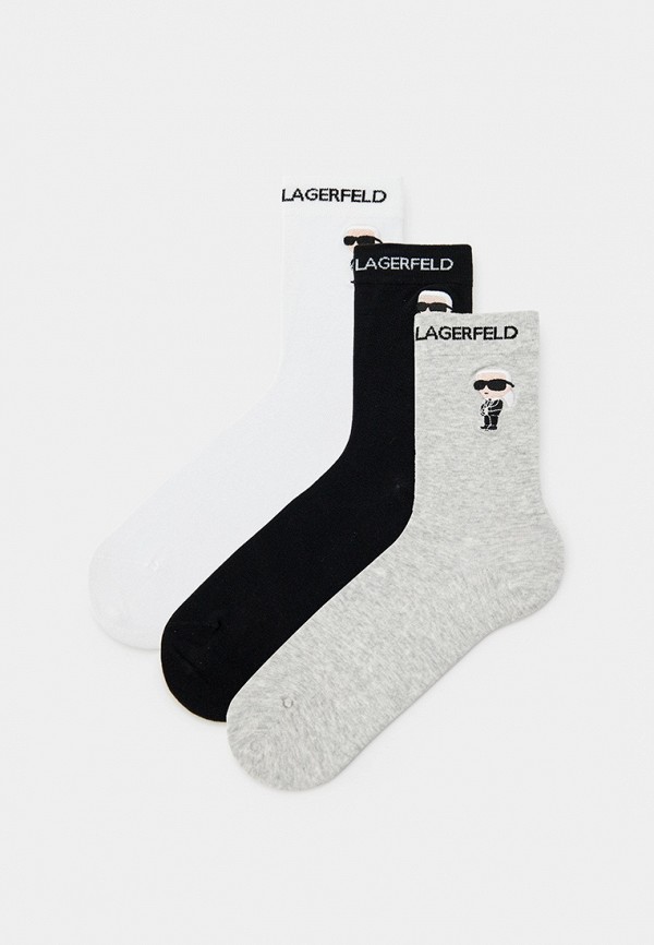 

Носки 3 пары Karl Lagerfeld, Разноцветный