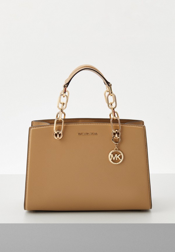 

Сумка и брелок Michael Michael Kors, Бежевый