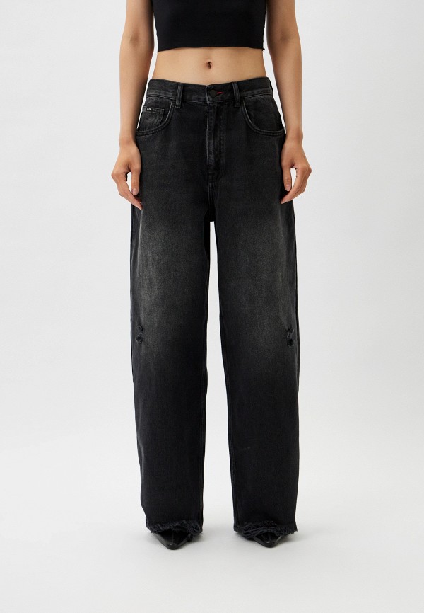 Джинсы BLCV Bowen Baggy Vintage Black Distressed