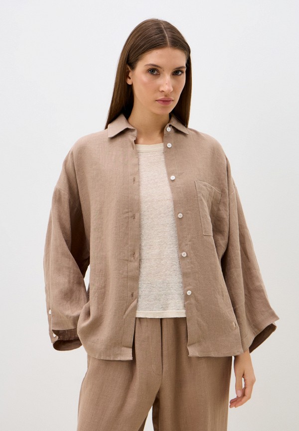 Рубашка Linen Texture