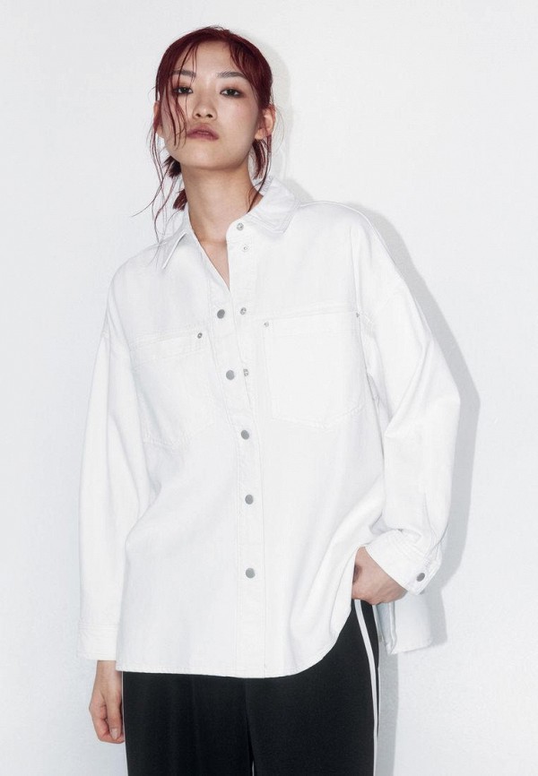 

Рубашка джинсовая Befree, Белый