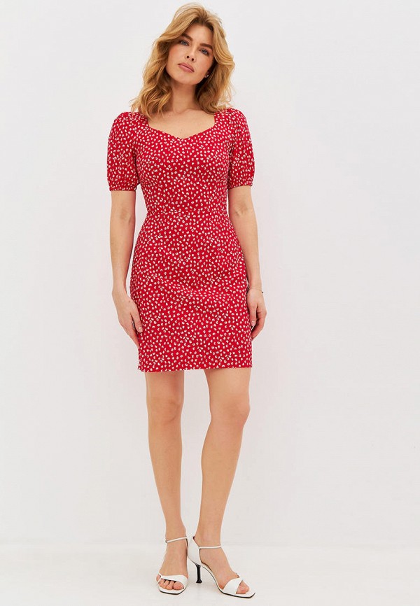 Платье Moanna красный, размер 40, фото 6