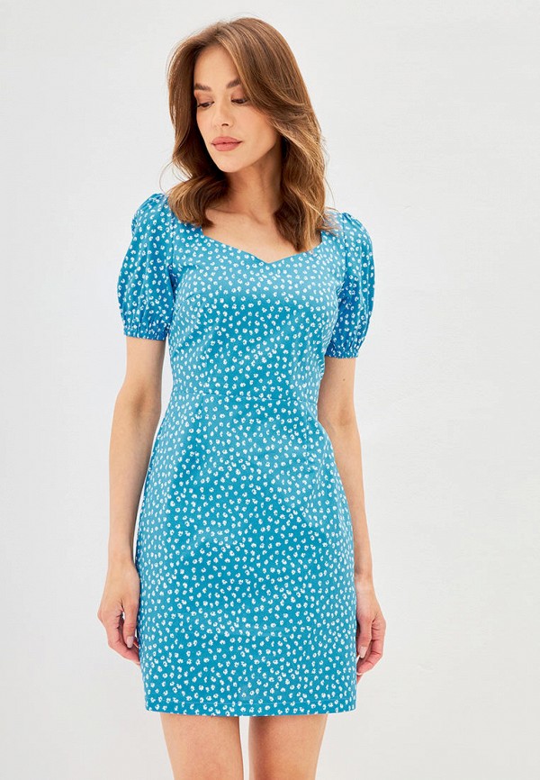 Платье Moanna голубой, размер 42, фото 5