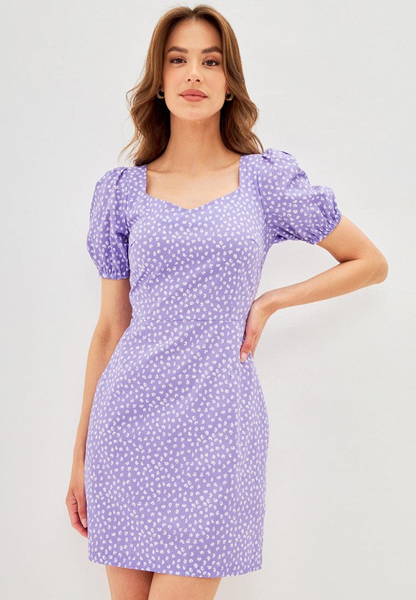 Платье Moanna фиолетовый, размер 42, фото 5