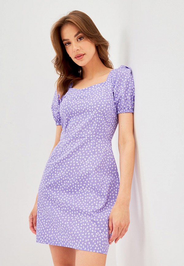 Платье Moanna фиолетовый, размер 42, фото 4