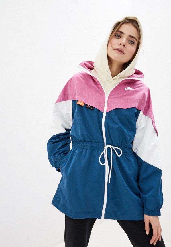 

Ветровка Nike, Разноцветный, W NSW ICN CLSH TRACK JKT WVN