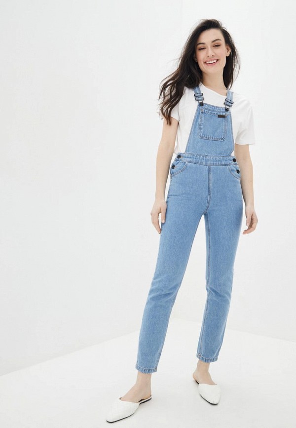 

Комбинезон джинсовый WhyNotDenim, Голубой, WhyNotDenim MP002XW18OR9