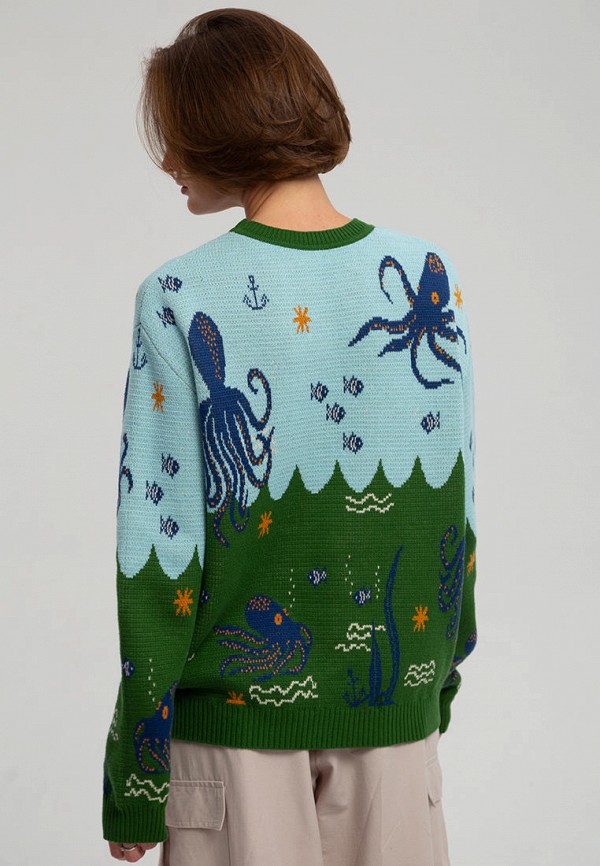 Джемпер Fors разноцветный, размер 46, фото 2