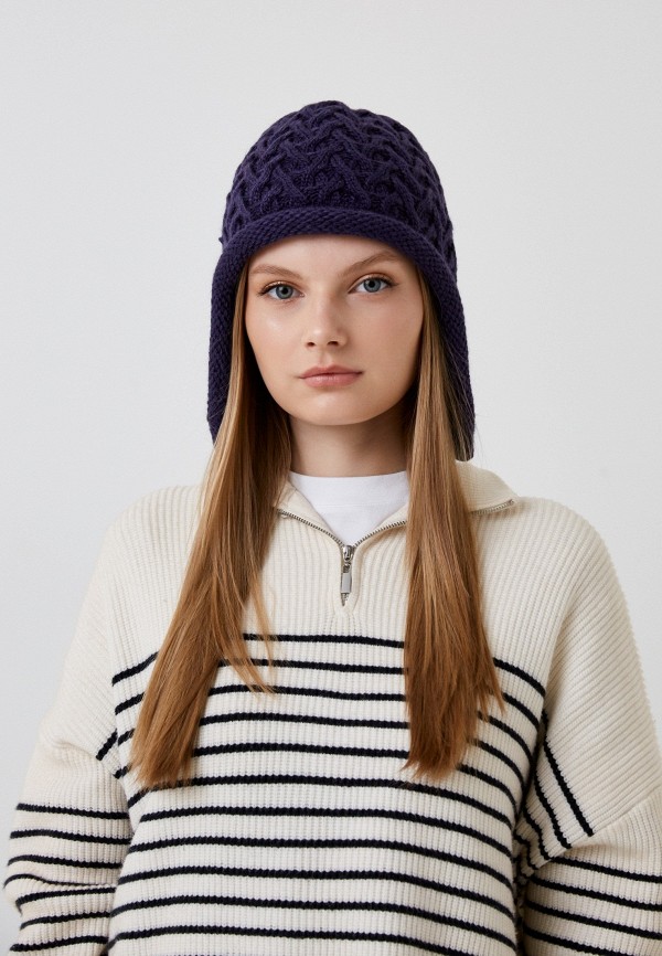 Шапка Сиринга фиолетовый, размер 56, фото 3