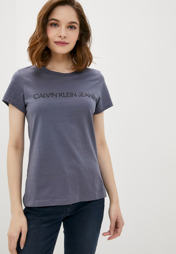 

Футболка Calvin Klein Jeans, Серый