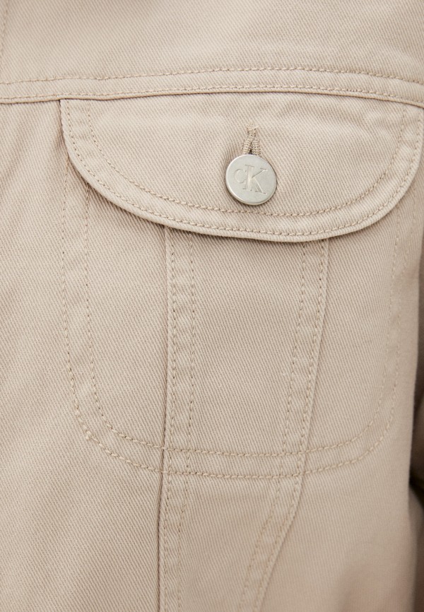 Куртка Calvin Klein Jeans цвет бежевый  Фото 5