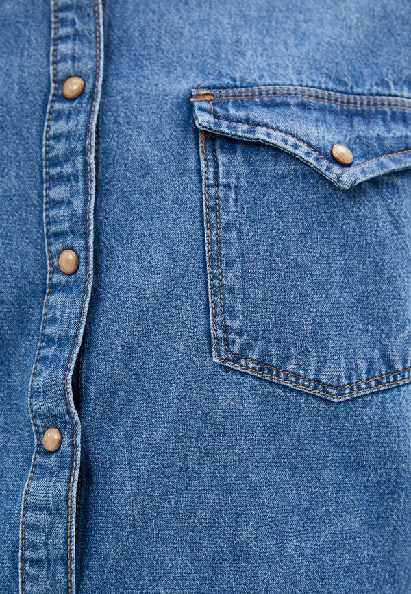 Рубашка джинсовая Colin's цвет синий  Фото 4