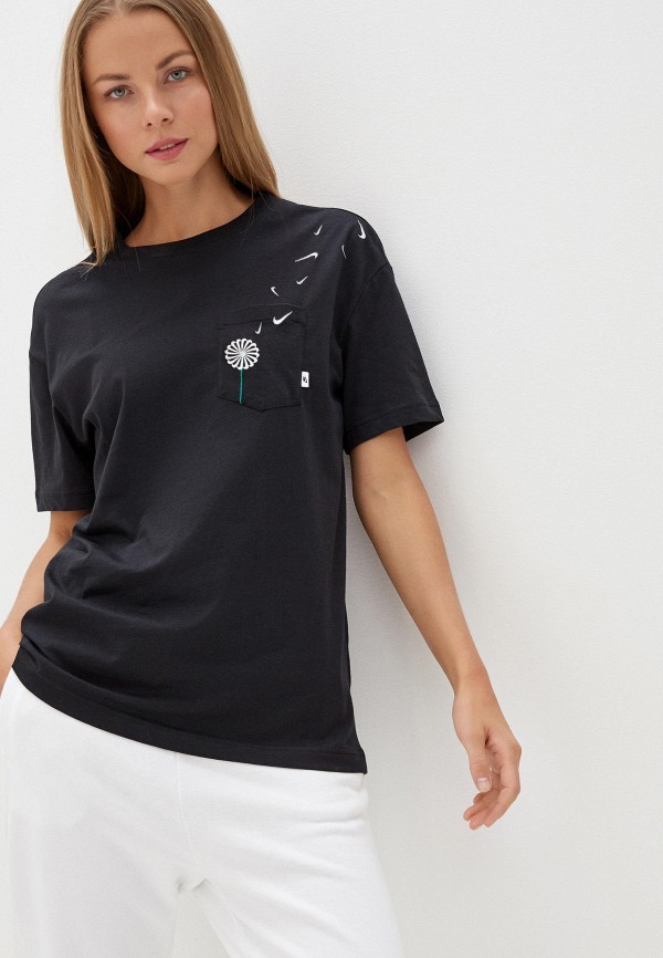

Футболка Nike, Черный, Nike MP002XW18QDK