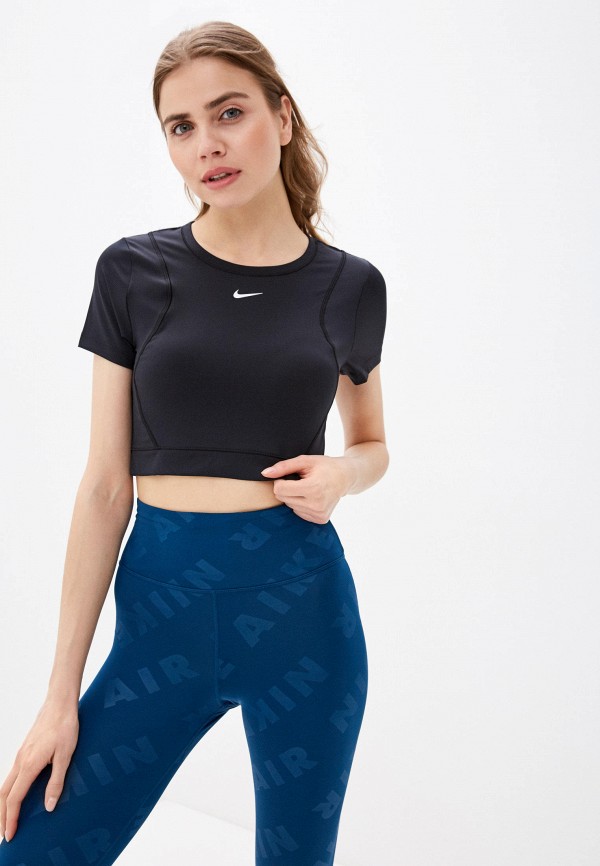 

Топ спортивный Nike, Черный, W NP AEROADPT SS CROP