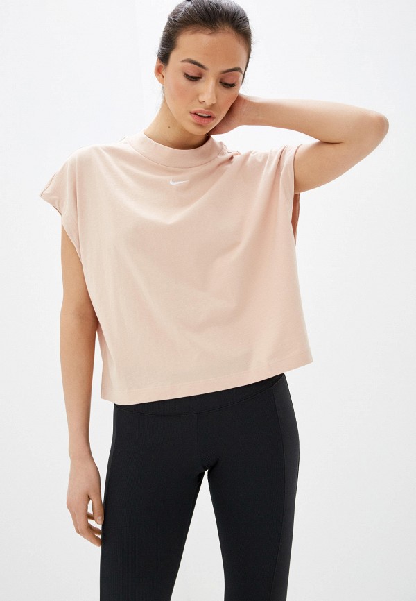 

Футболка Nike, Бежевый, W NSW ESSNTL TOP SS