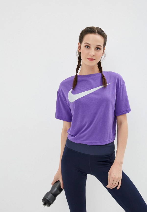 

Футболка спортивная Nike, Фиолетовый, Nike MP002XW18QEL