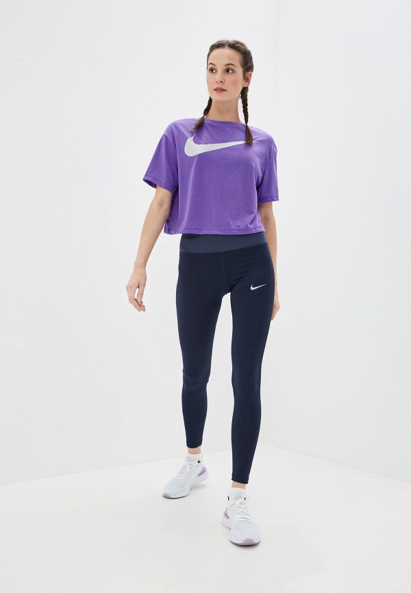

Футболка спортивная Nike, Фиолетовый, Nike MP002XW18QEL
