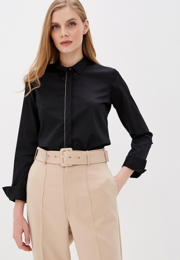

Рубашка Eterna, Черный, Slim Fit