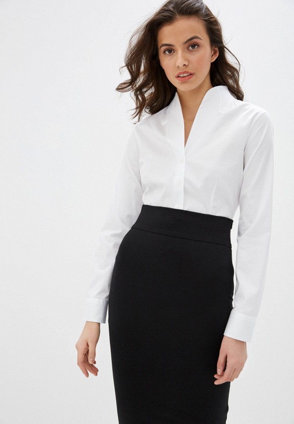 

Рубашка Eterna, Белый, Slim Fit