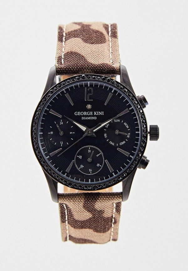 

Часы George Kini, Коричневый, George Kini MP002XW18R2W