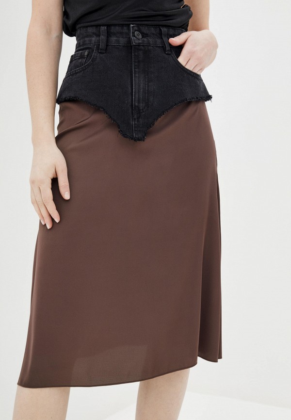 

Юбка WhyNotDenim, Коричневый