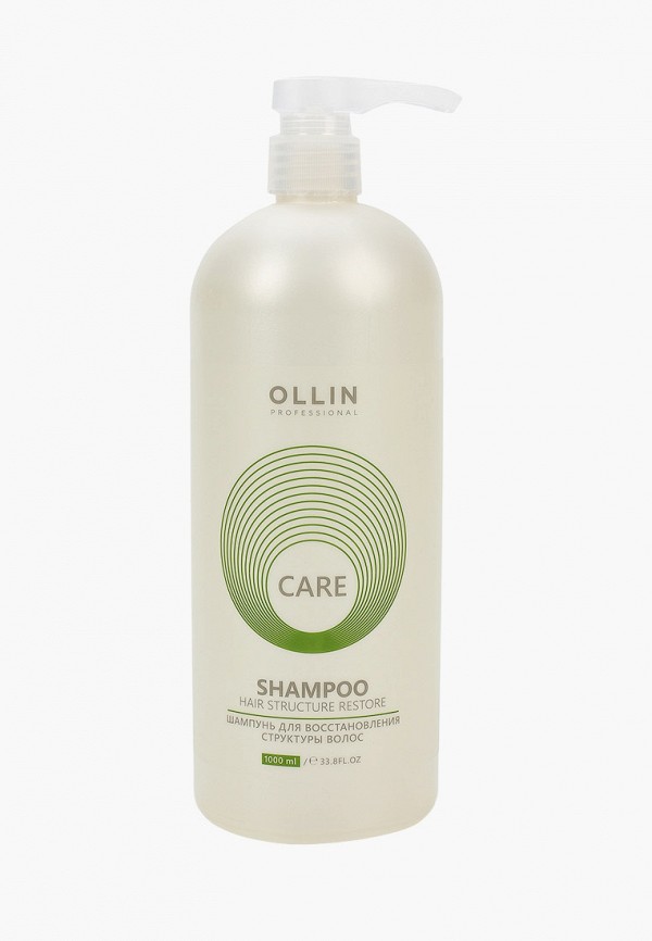 Шампунь Ollin CARE для восстановления волос restore, 1000 мл ollin шампунь care restore 250 мл