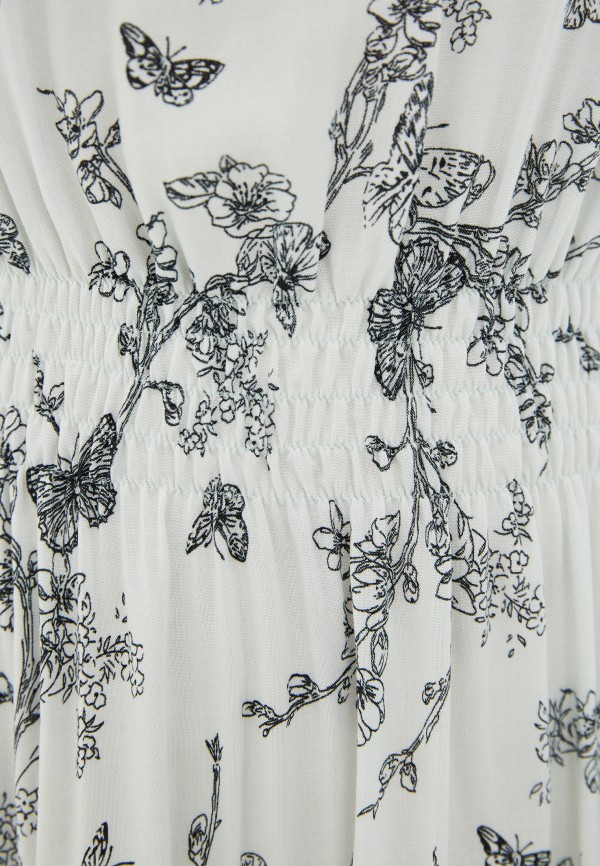 Платье Модный дом Виктории Тишиной цвет белый  Фото 4