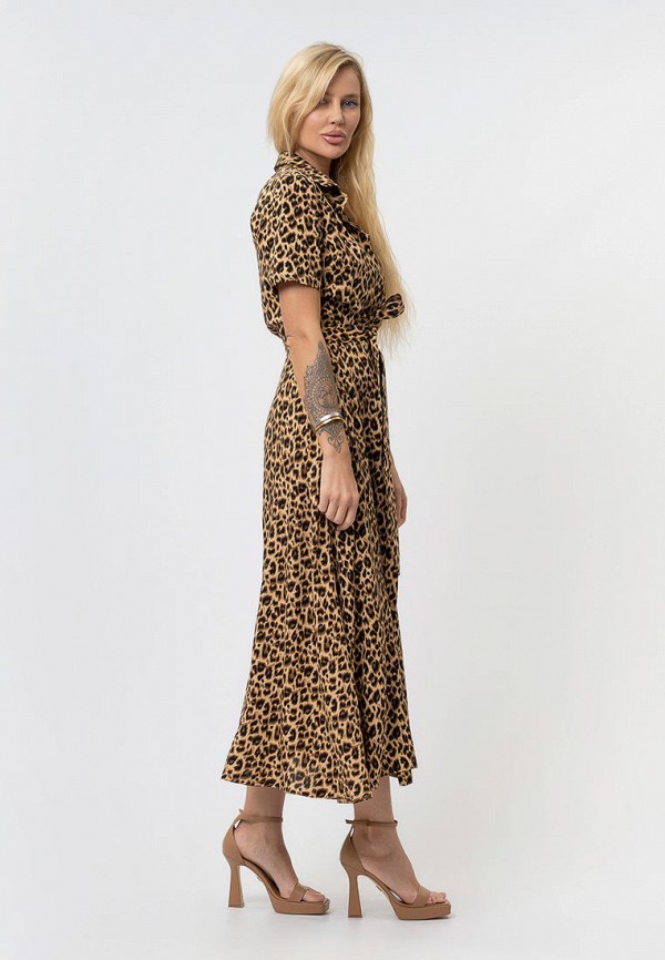 Платье Ptaxx бежевый, размер 48, фото 4