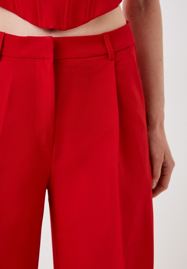 Брюки Kira Plastinina красный, размер 44, фото 4
