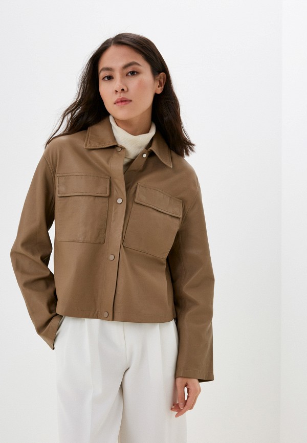 фото Куртка кожаная marc o'polo