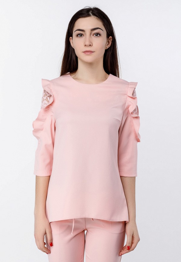

Блуза Zubrytskaya, Розовый, Zubrytskaya MP002XW18TMK