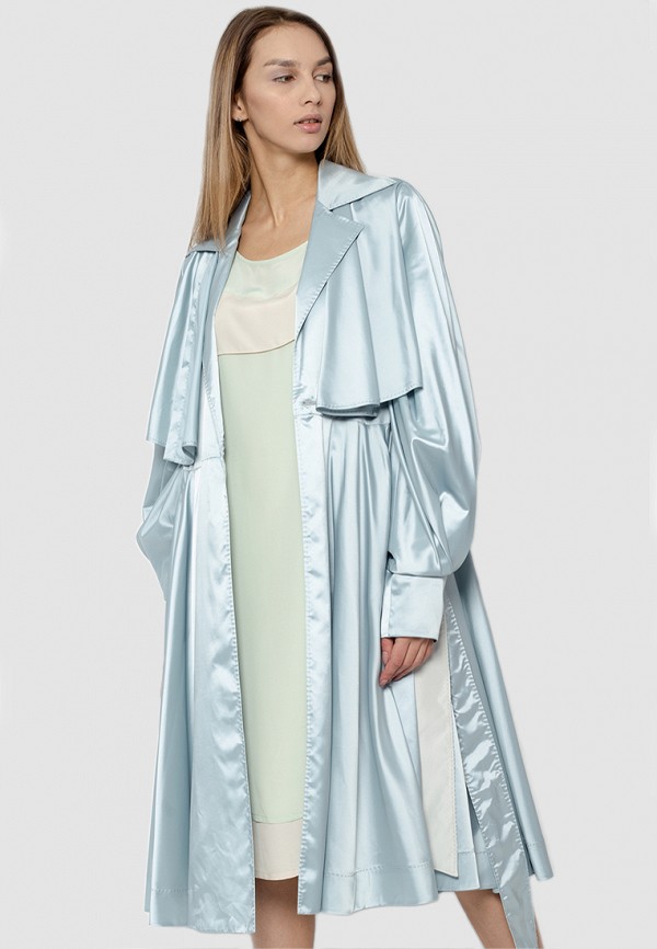 

Плащ Dolcedonna, Dolcedonna MP002XW18WN8, Голубой