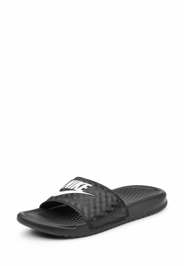 

Сланцы Nike, Черный, Benassi "Just Do It."