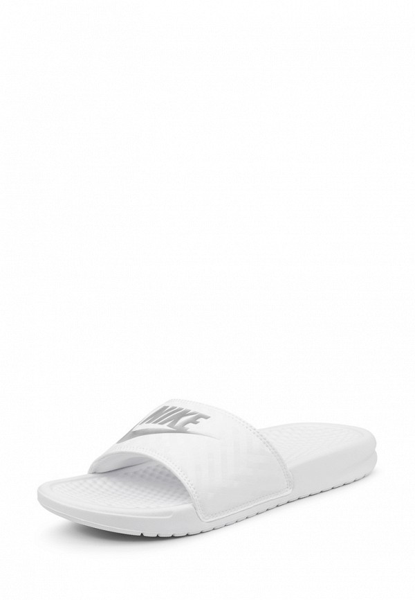 

Сланцы Nike, Белый, Benassi "Just Do It."