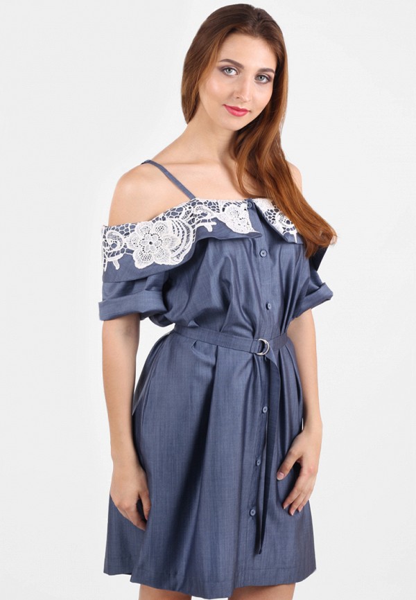 

Платье Panove, Синий, Panove MP002XW19AO5