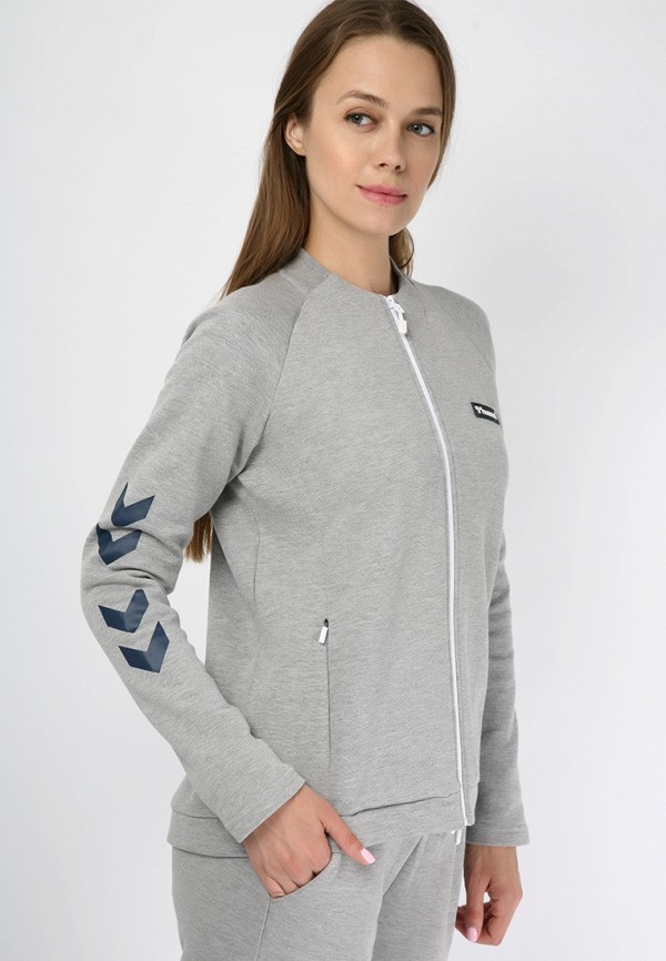 

Олимпийка Hummel, CLASSIC BEE HMLKATE ZIP JACKET, Серый
