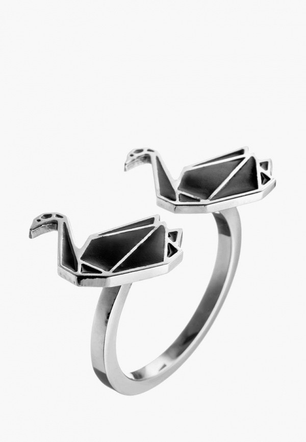 

Кольцо Logvinenko Jewelry, Серебряный;черный, Logvinenko Jewelry MP002XW19DNG