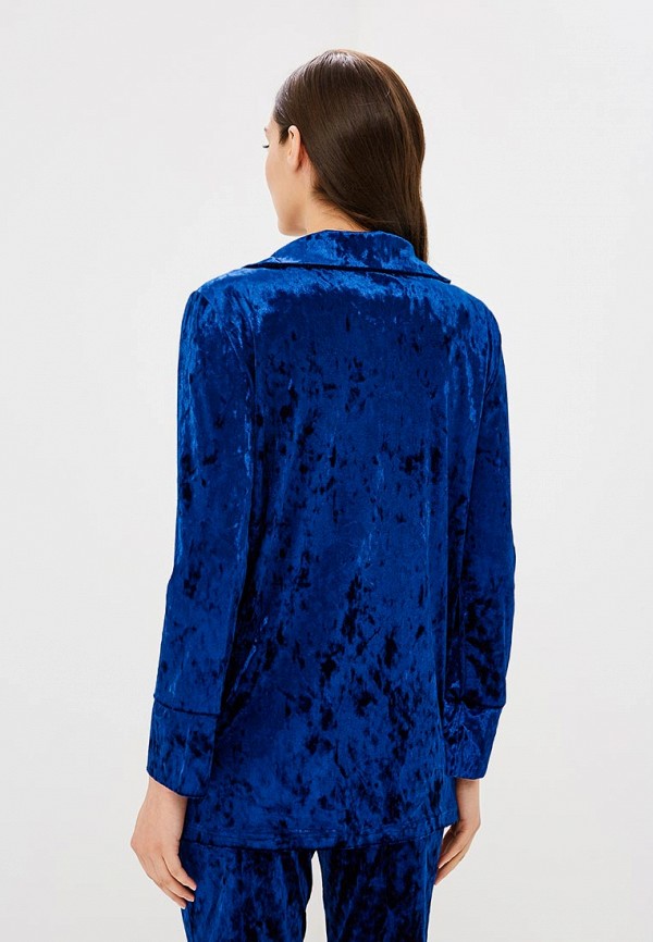 Блуза Nemes цвет синий  Фото 3
