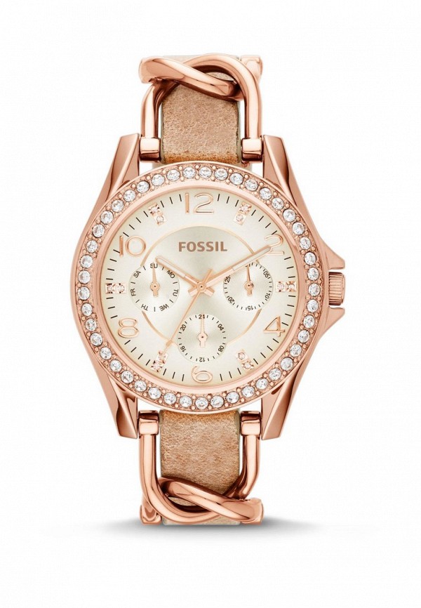 

Часы Fossil, Бежевый, Fossil MP002XW19ER8
