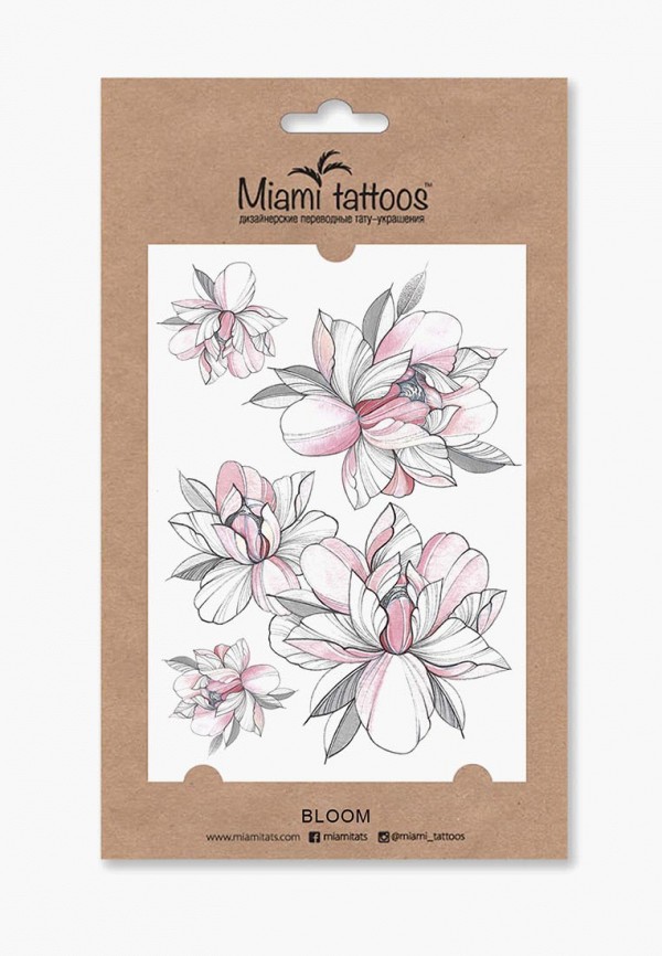 

Временная татуировка Miami Tattoos, Мультиколор, Miami Tattoos MP002XW19EZ4