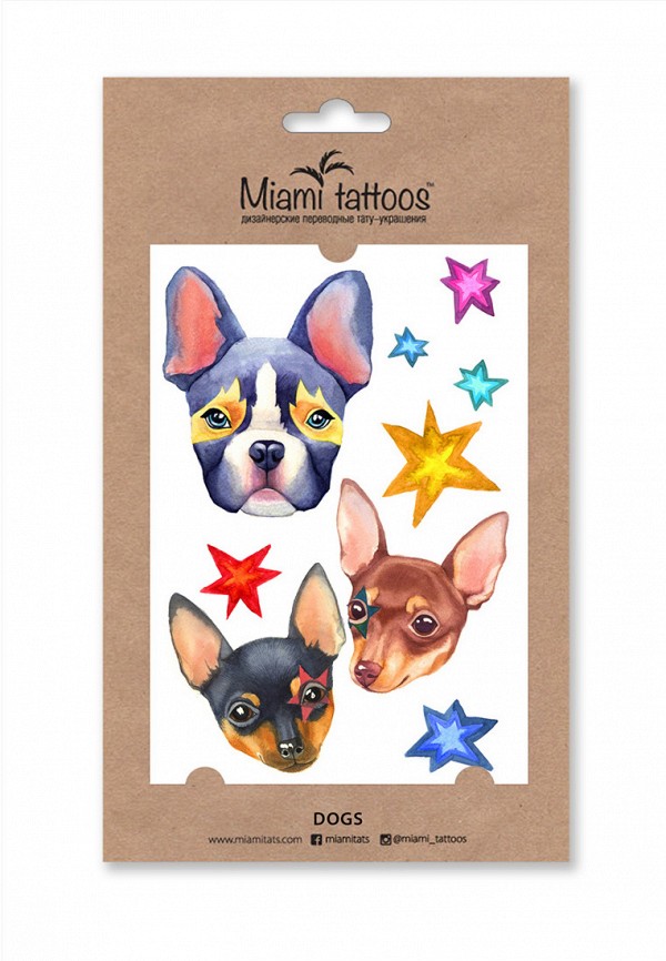 

Временная татуировка Miami Tattoos, Разноцветный