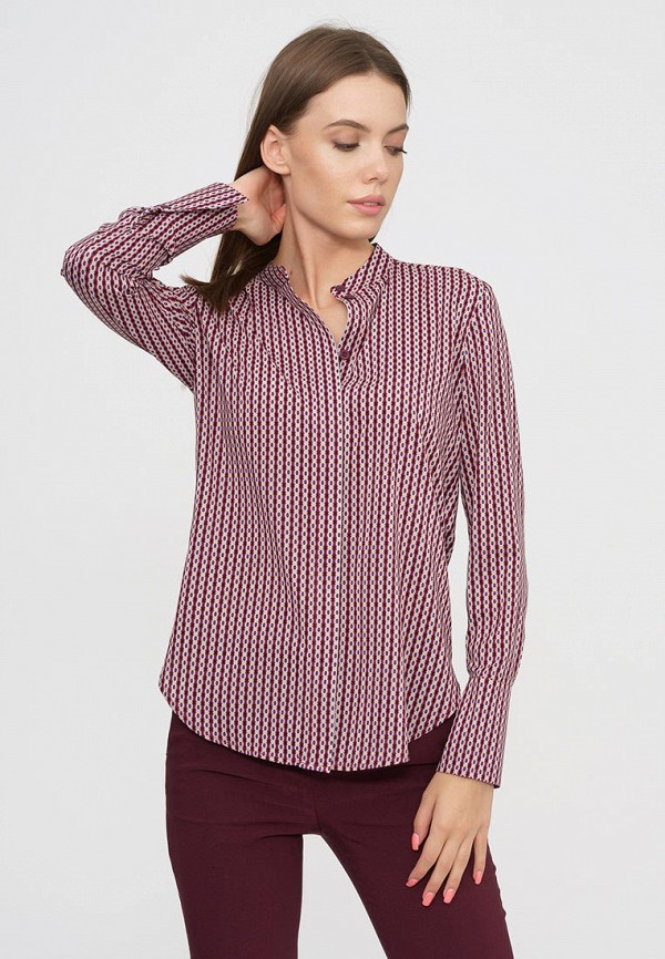 

Блуза Natali Bolgar, Бордовый, Natali Bolgar MP002XW19IKQ