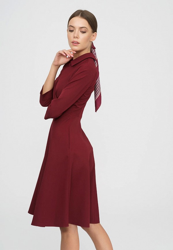 

Платье Natali Bolgar, Бордовый, Natali Bolgar MP002XW19IKS