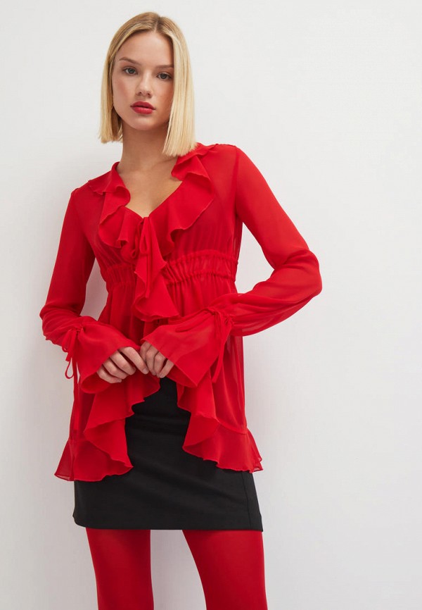 Блуза Vittoria Vicci цвет Красный  Фото 4